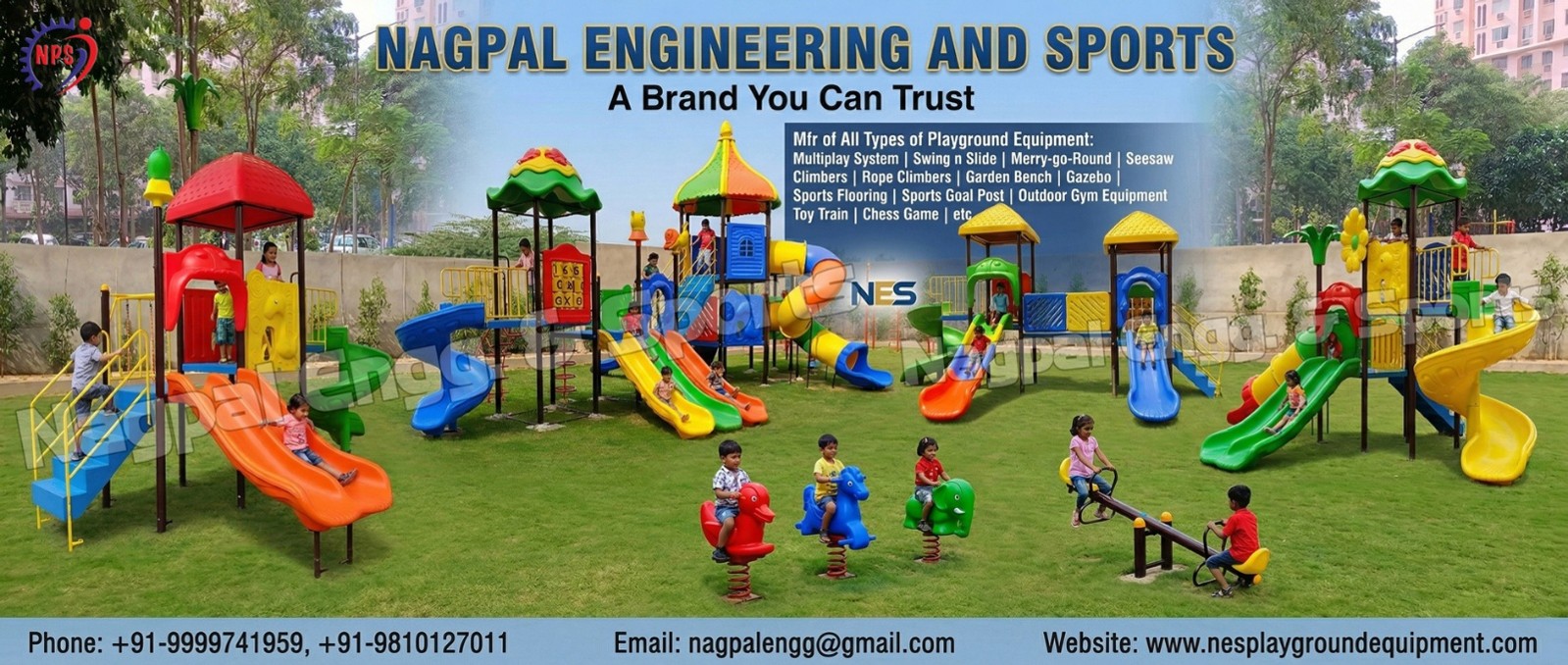 Best Children Park Playground Equipment Manufacturer in Delhi