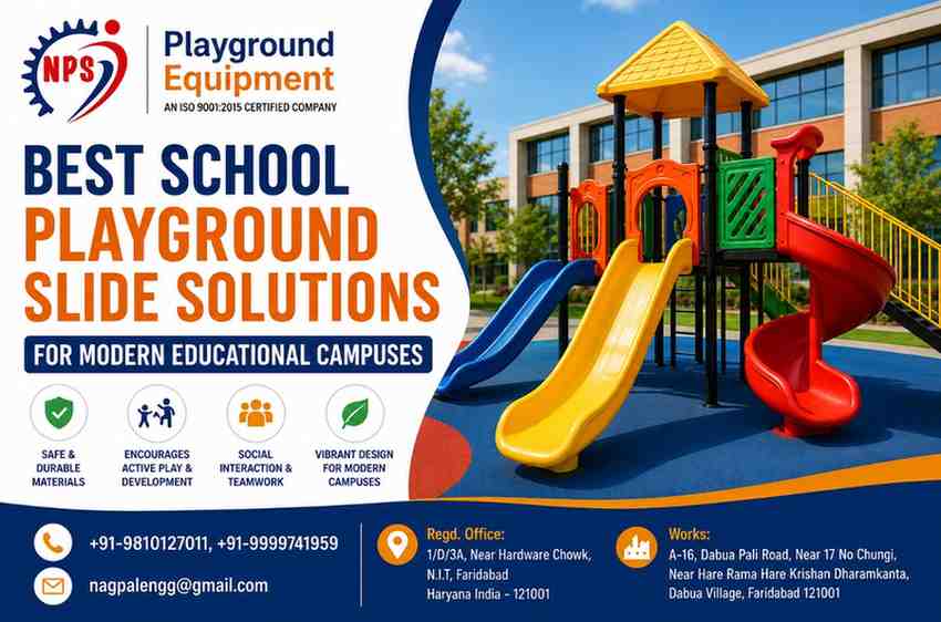 Best School Playground Slide Solutions for Modern Educational Campuses