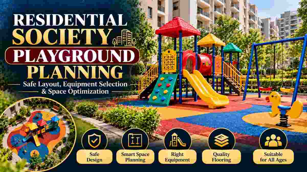 How Do You Plan a Safe Playground for a Residential Society With Limited Space? How Do You Plan a Safe Playground for a Residential Society With Limited Space?
