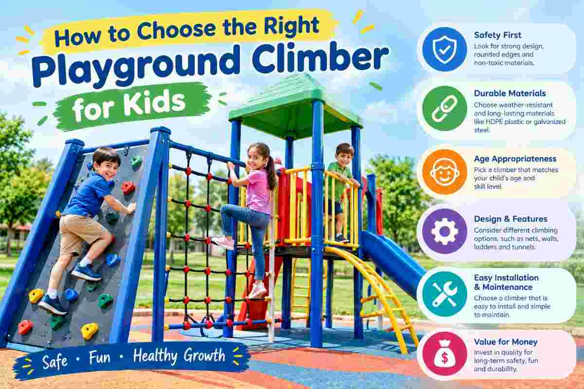 How to Choose the Right Playground Climber for Kids