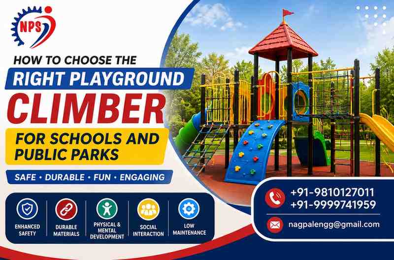 How to Choose the Right Playground Climber for Schools and Public Parks