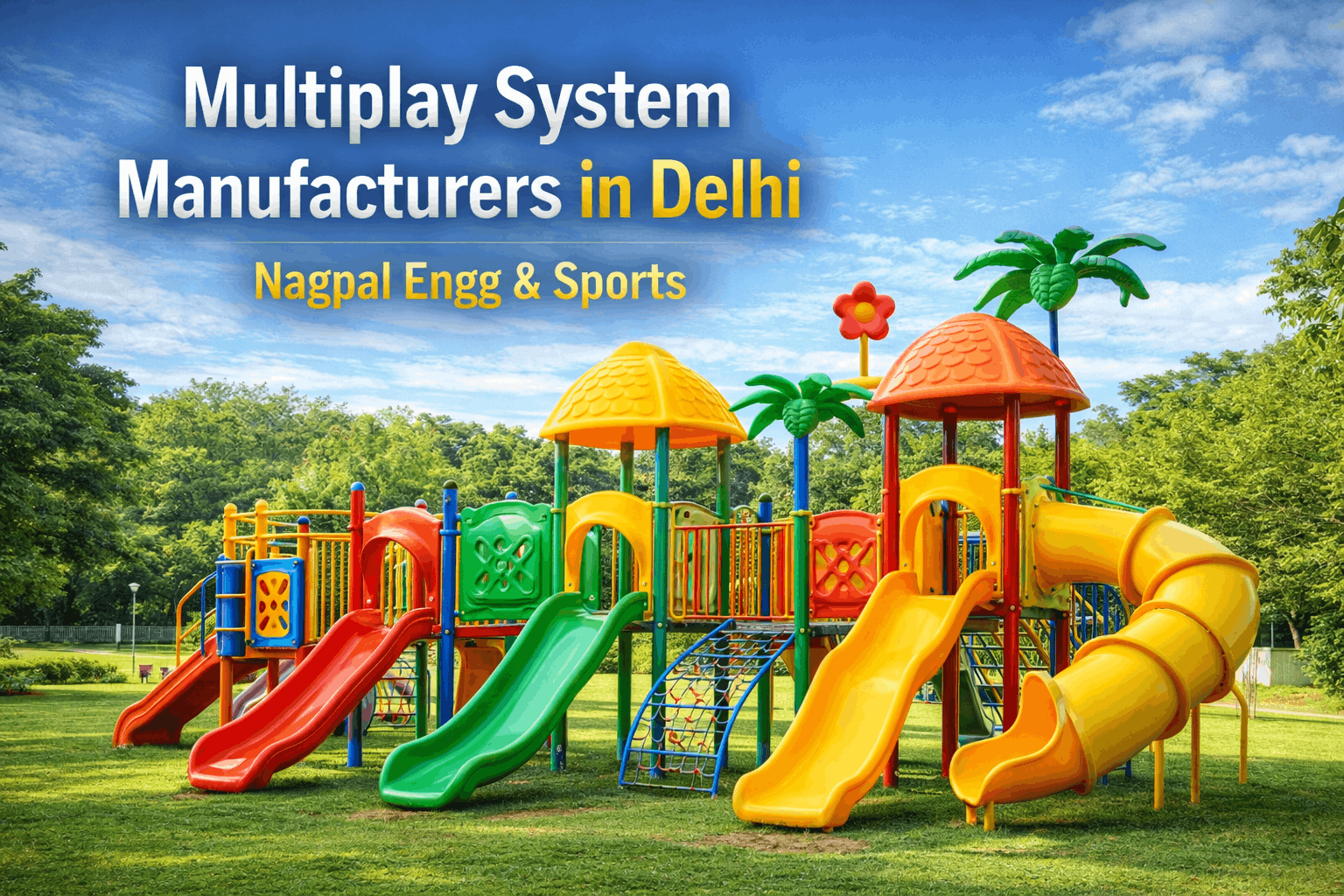 Multiplay System Manufacturers in Delhi – Creating Safe & Fun Playgrounds for Children
