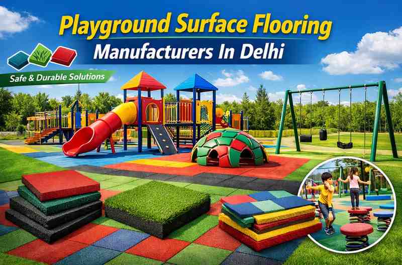 Playground Surface Flooring Manufacturers In Delhi – Creating Safe and Durable Play Areas
