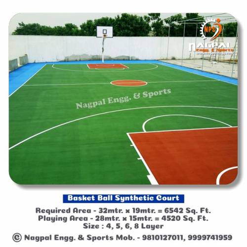 Transform Play Spaces with Leading Basketball Synthetic Court Manufacturers in Delhi