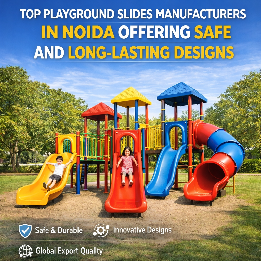 Trusted Playground Slides Manufacturers in Noida for Safe & Durable Outdoor Play
