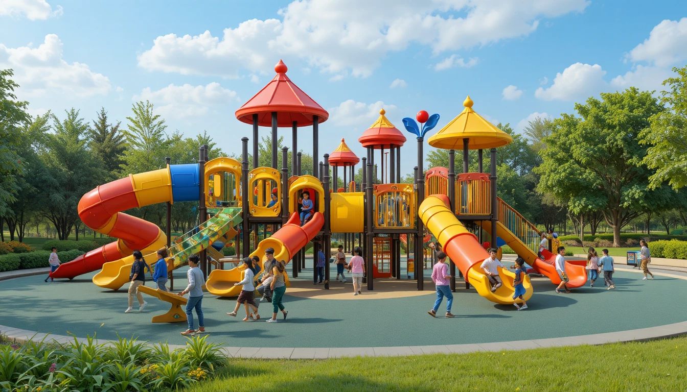 Tube Playground Slides Manufacturers in Delhi: Creating Safe & Exciting Play Spaces