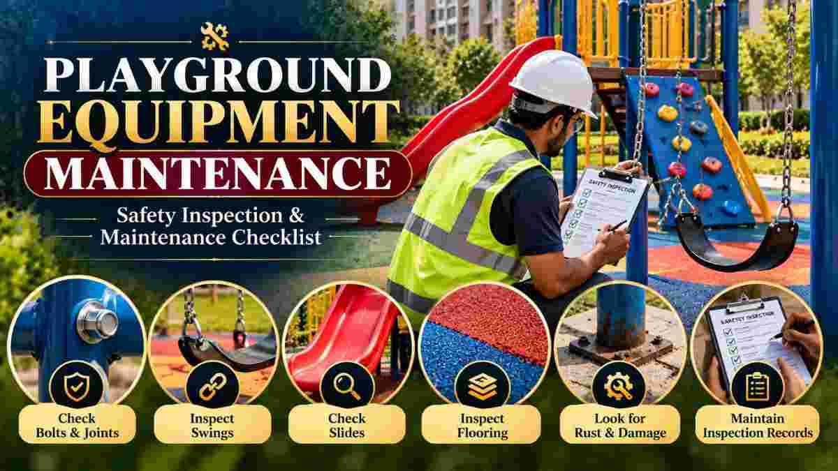 What Should Be Included in a Playground Equipment Maintenance and Safety Inspection Checklist?