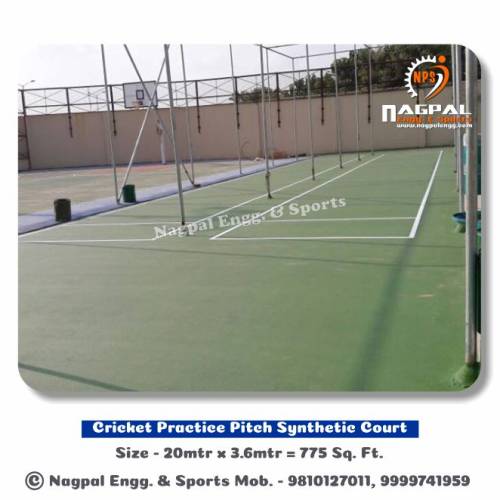 Cricket Practice Pitch Synthetic Court Manufacturers In Udupi