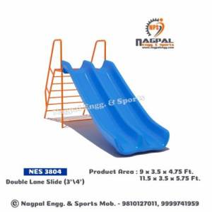 Double Lane Playground Slide Manufacturers in Jagatsinghpur